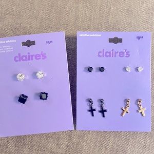 NWT Claire’s earrings!